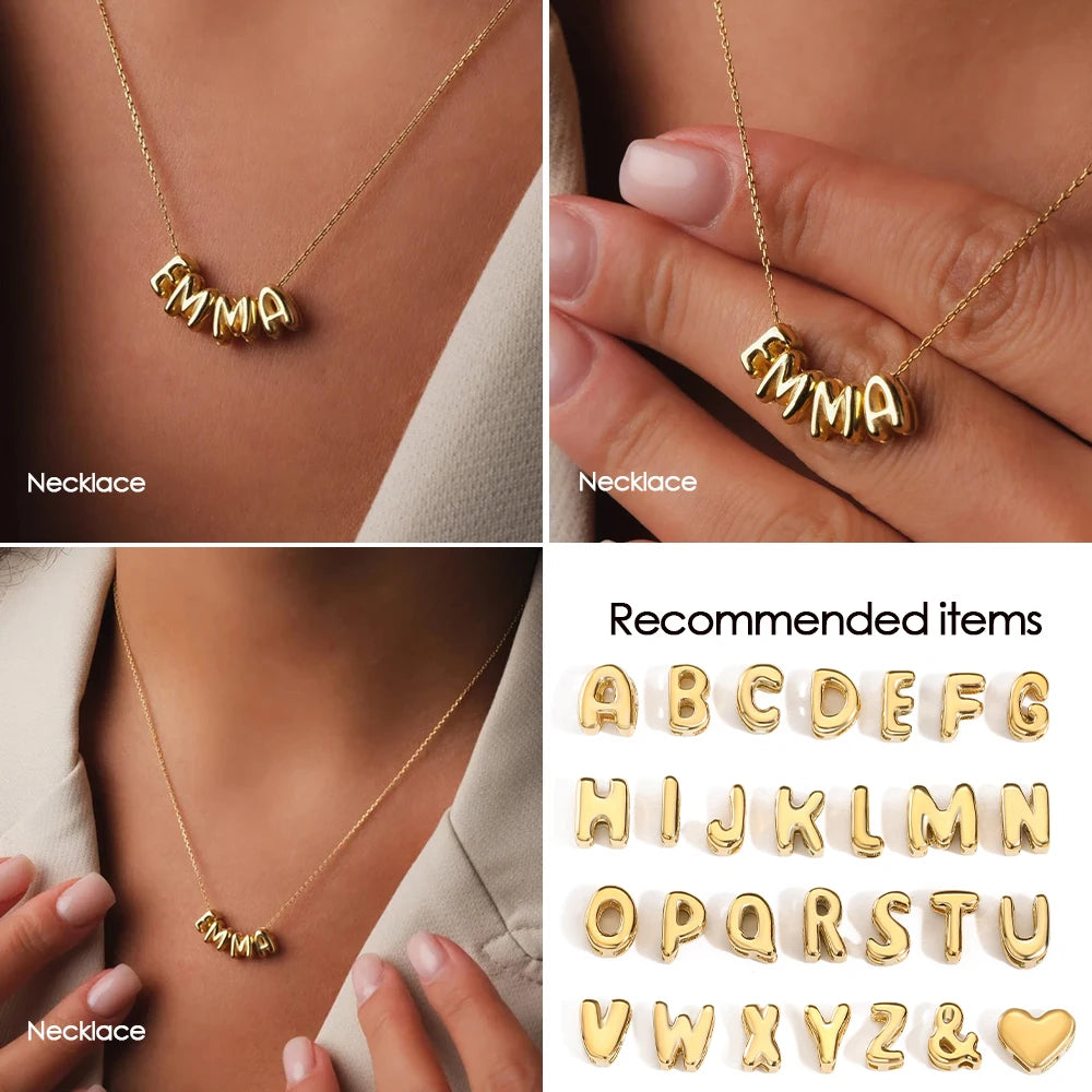Bubble Letter Story Charm