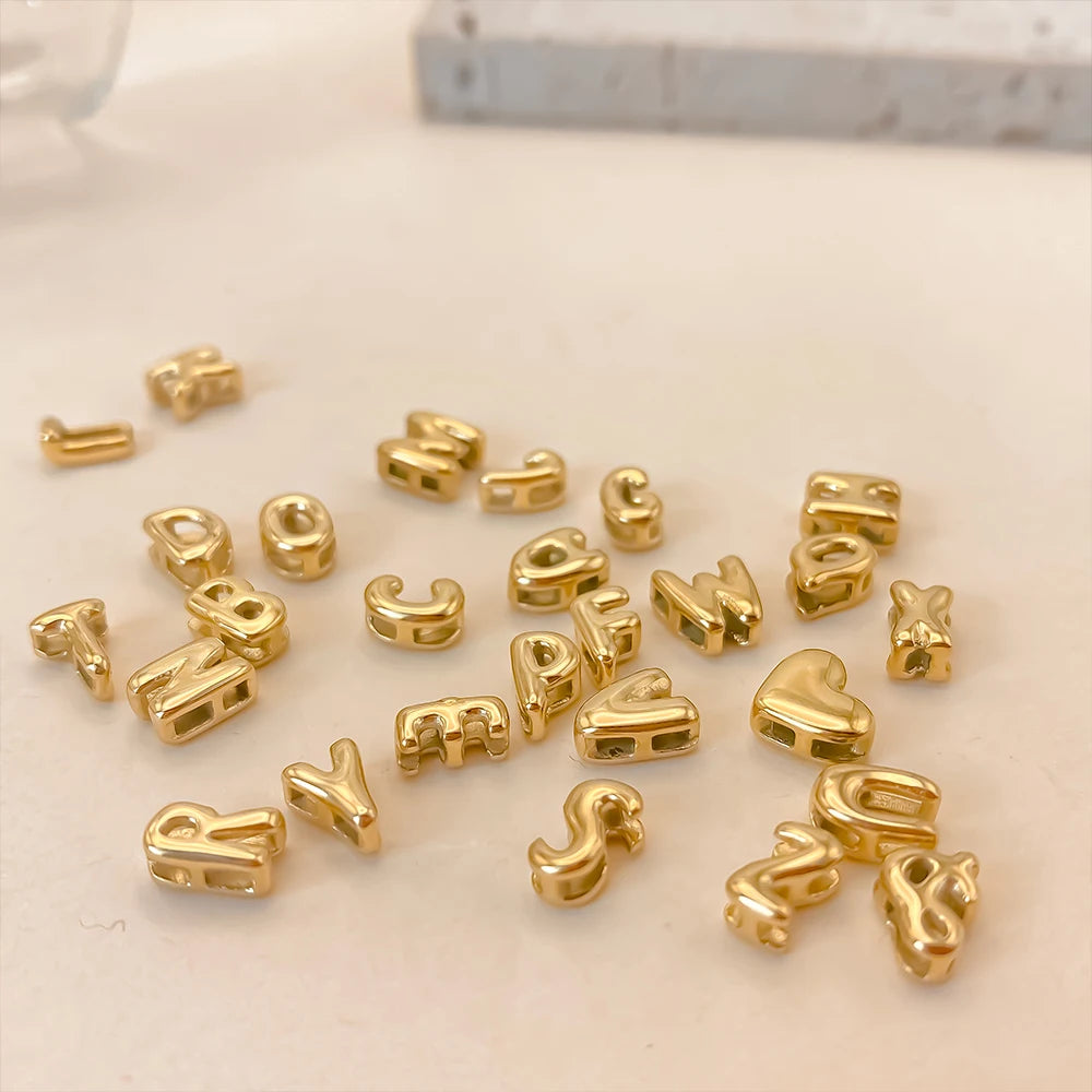 Bubble Letter Story Charm