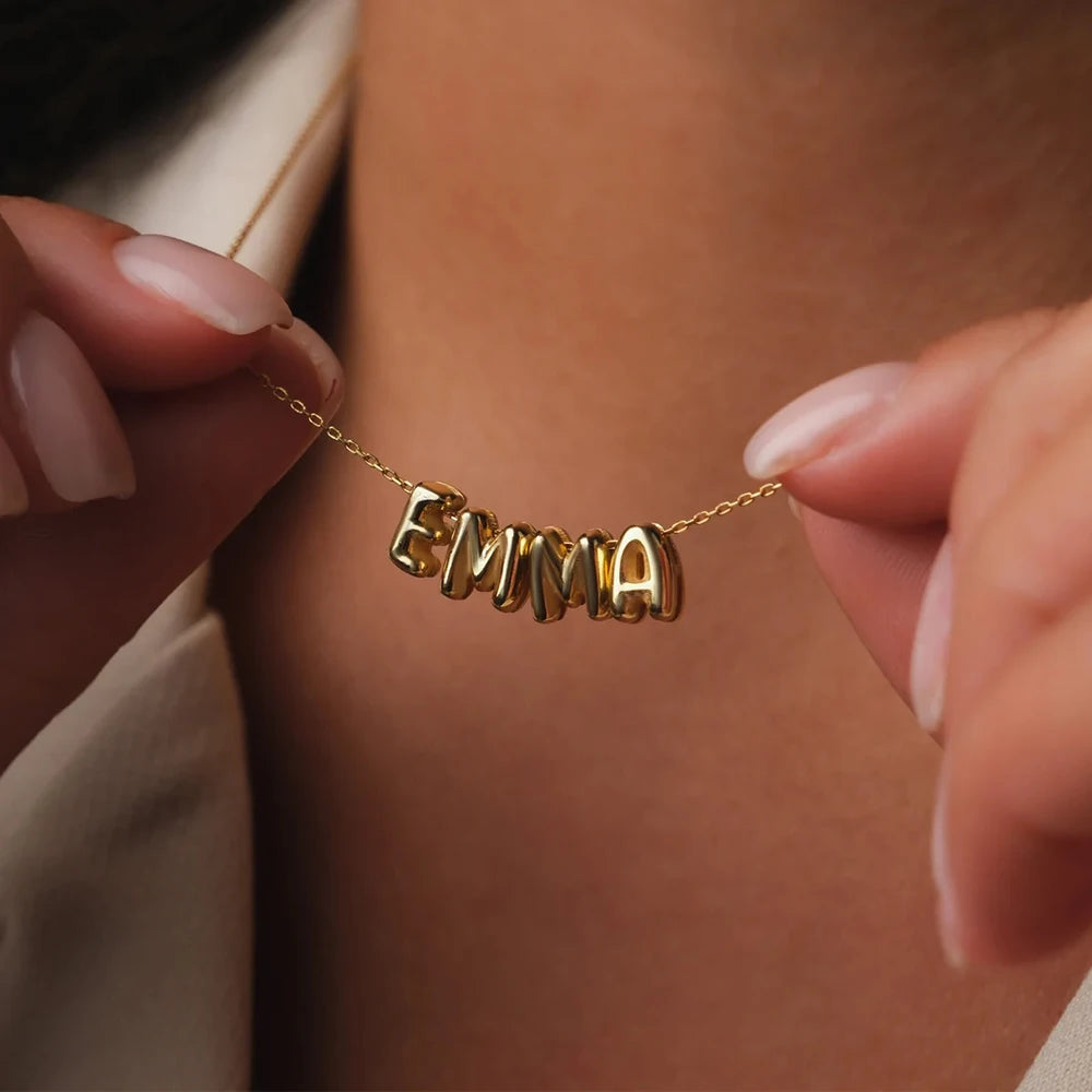 Bubble Letter Story Charm